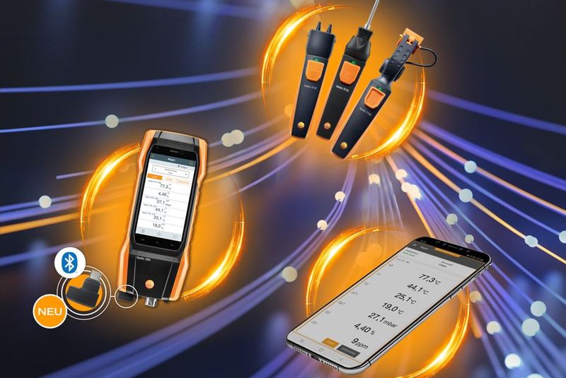 Промоционални цени за комплекти газ анализатори testo 300 NEXT LEVEL с Bluetooth модул Промоционални цени за комплекти газ анализатори testo 300 NEXT LEVEL с Bluetooth модул