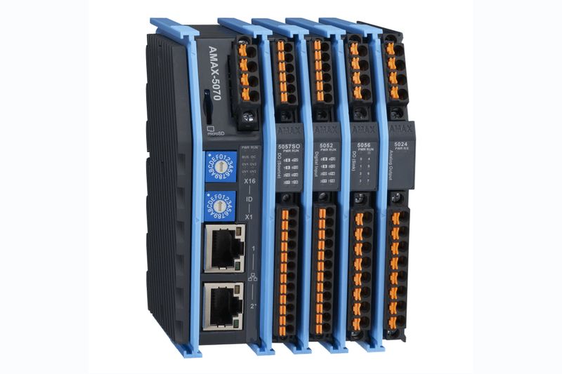 Лесна системна интеграция с новия I/O модул AMAX-5070 на Advantech