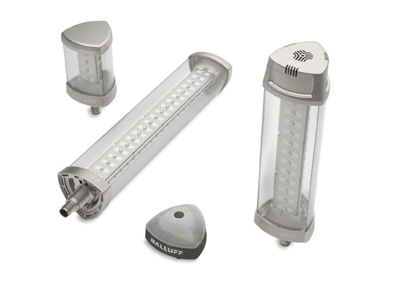 Интелигентни LED индикатори за статуса на автоматизирани машини и системи SmartLight на Balluff Интелигентни LED индикатори за статуса на автоматизирани машини и системи SmartLight на Balluff