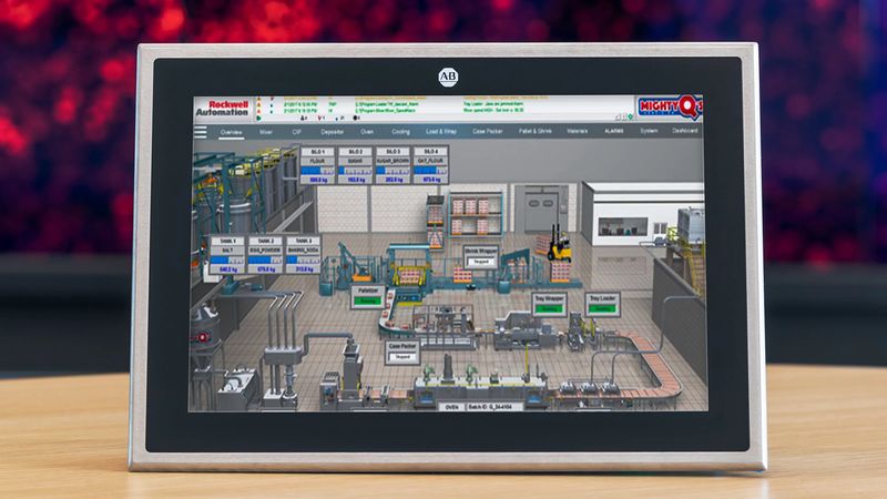 Индустриални панелни компютри и монитори Allen-Bradley ASEM 6300