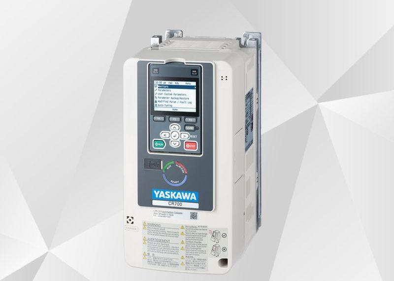 Специализирана серия честотни задвижвания CR700 на Yaskawa за подемно-транспортна техника Специализирана серия честотни задвижвания CR700 на Yaskawa за подемно-транспортна техника