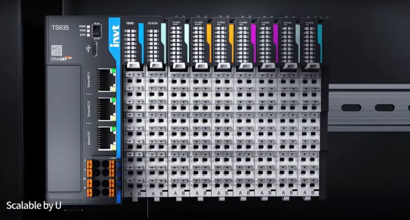 Запознайте се със серията компактни и интелигентни PLC контролери TS600 от INVT Запознайте се със серията компактни и интелигентни PLC контролери TS600 от INVT