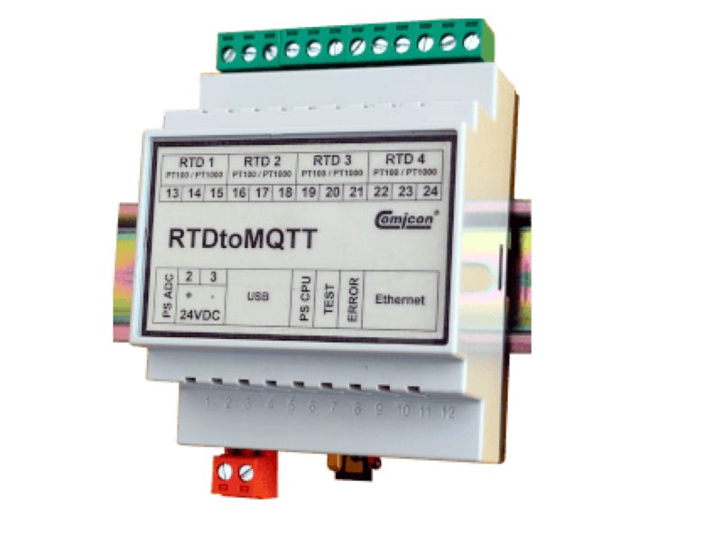 RTDtoMQTT IIoT трансмитер за измерване на температура