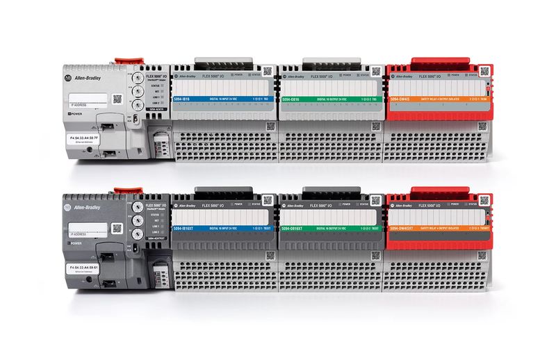 Оптимална гъвкавост с усъвършенстваните I/O модули Allen‑Bradley FLEX 5000 на Rockwell Automation Оптимална гъвкавост с усъвършенстваните I/O модули Allen‑Bradley FLEX 5000 на Rockwell Automation