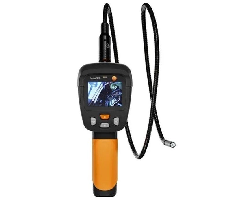 Eндоскоп testo 318 с интегрирано LED осветление и цветен LCD дисплей Eндоскоп testo 318 с интегрирано LED осветление и цветен LCD дисплей