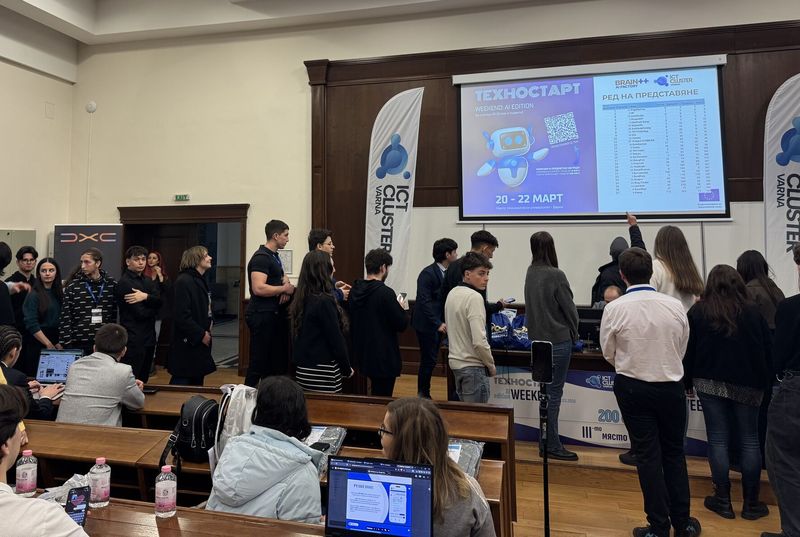 Technostart Weekend 2026 представи иновативни стартъп концепции в сферата на изкуствения интелект Technostart Weekend 2026 представи иновативни стартъп концепции в сферата на изкуствения интелект