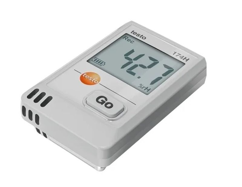 Мини дата логер testo 174 H за измерване на температура и влага в обекти от ХВП, архиви и библиотеки Мини дата логер testo 174 H за измерване на температура и влага в обекти от ХВП, архиви и библиотеки