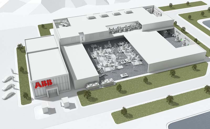 ABB изгражда усъвършенствана фабрика за роботика в Шанхай ABB изгражда усъвършенствана фабрика за роботика в Шанхай